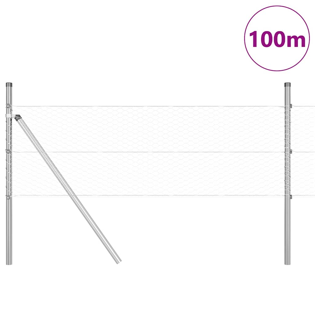 Temeljna zavarena žičana ograda 100 x 0,5 m (Š x V)