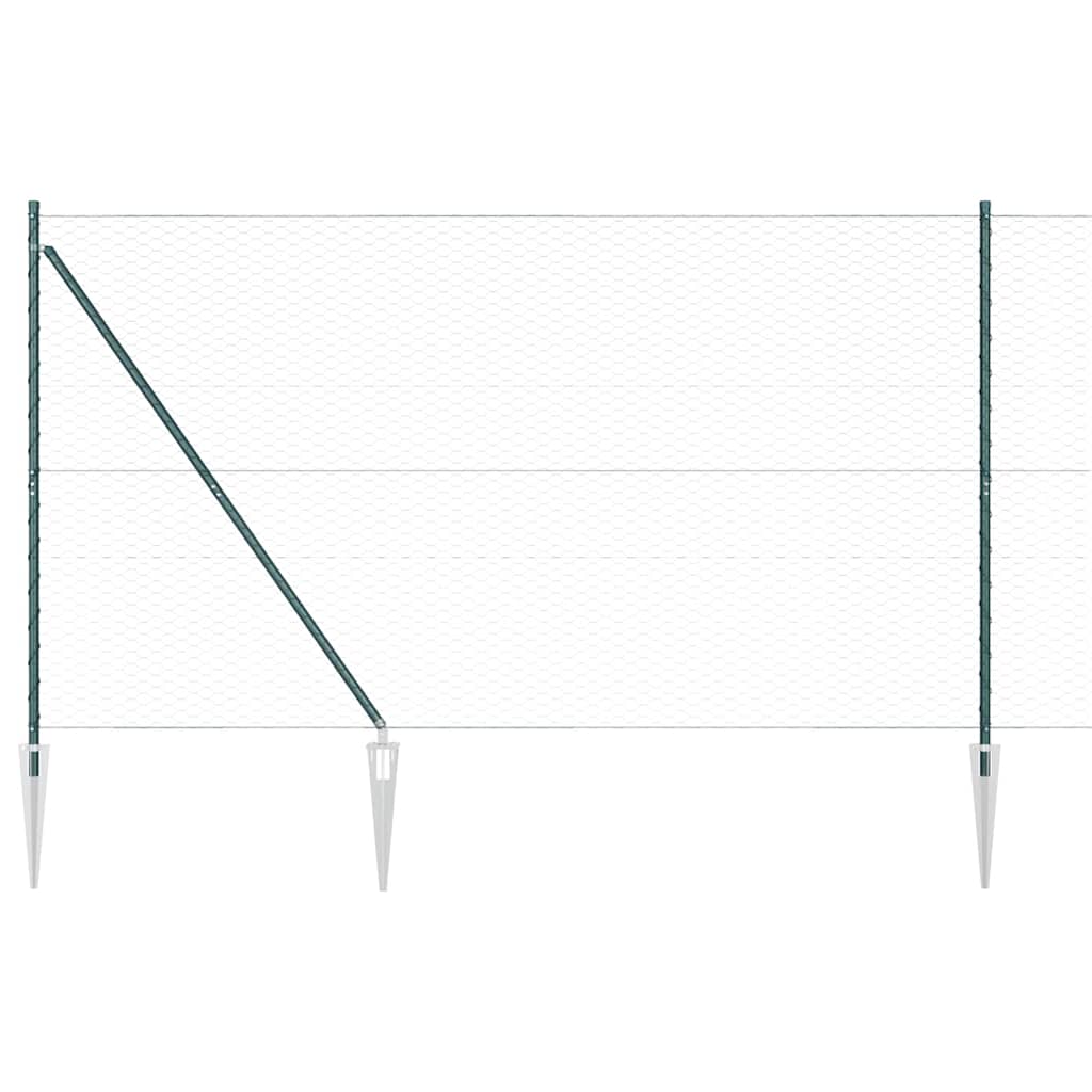 Zavareno žičano ograđivanje s bodljama 50 x 1,5 m (Š x V)