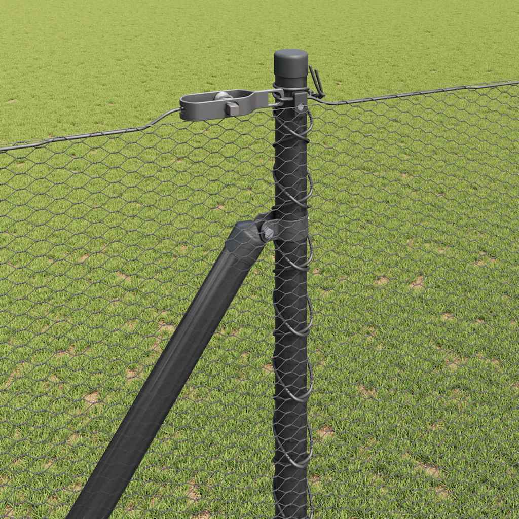 Zavareno žičano ograđivanje s bodljama 50 x 1,6 m (Š x V)