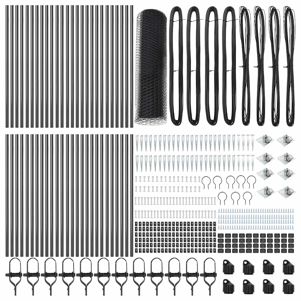 Zavareno žičano ograđivanje s bodljama 100 x 0,8 m (Š x V)