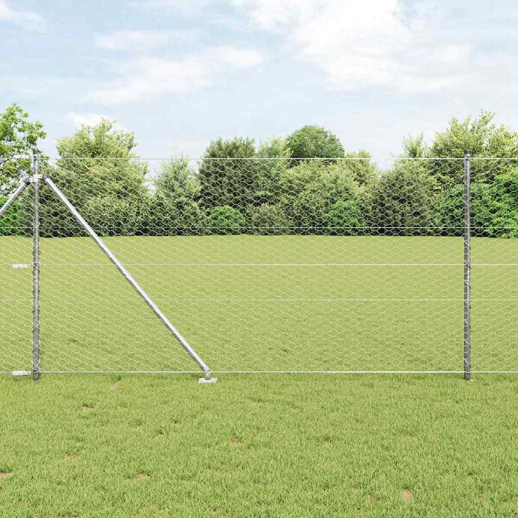 Zavareno žičano ograđivanje s bodljama 25 x 1,4 m (Š x V)