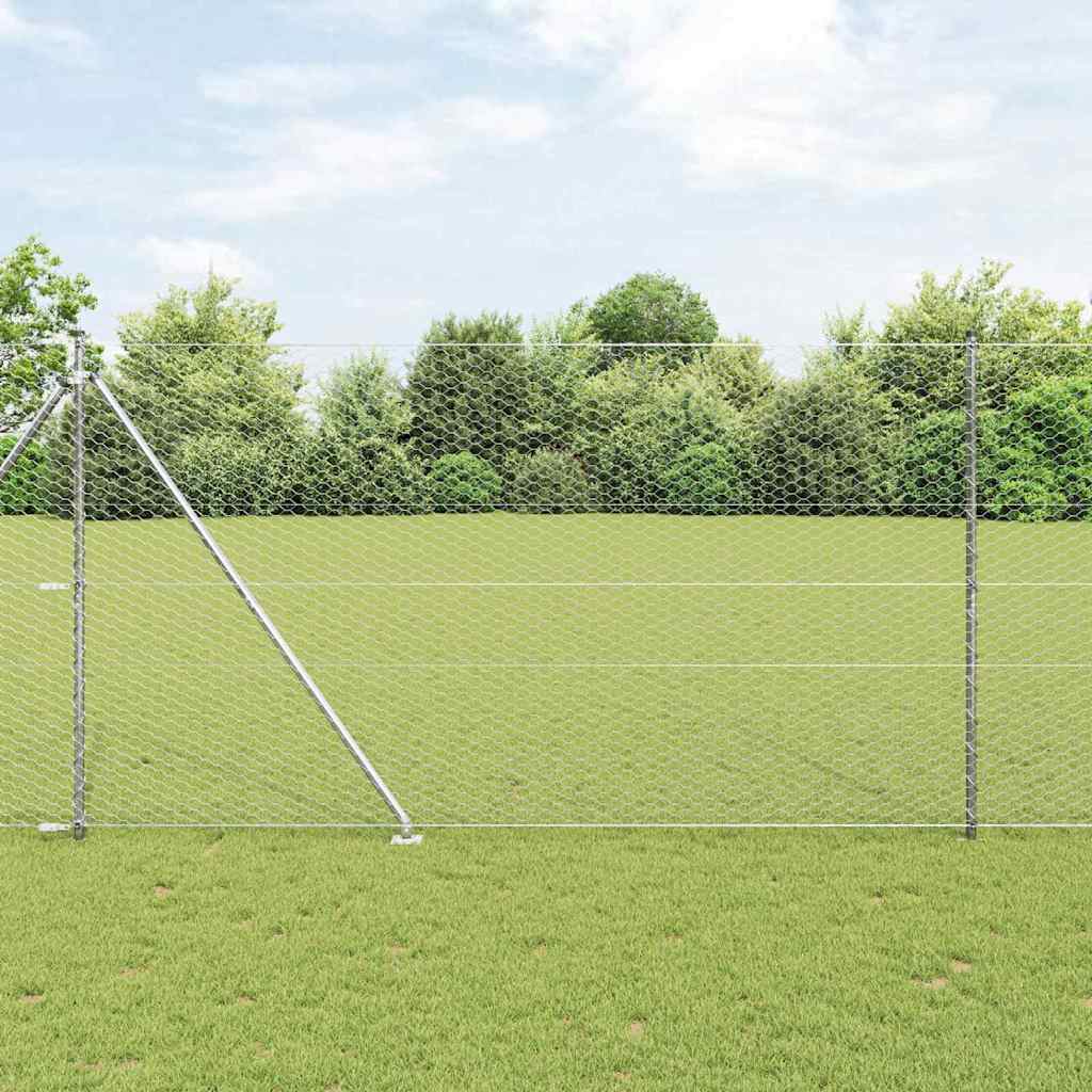 Zavareno žičano ograđivanje s bodljama 25 x 1,5 m (Š x V)