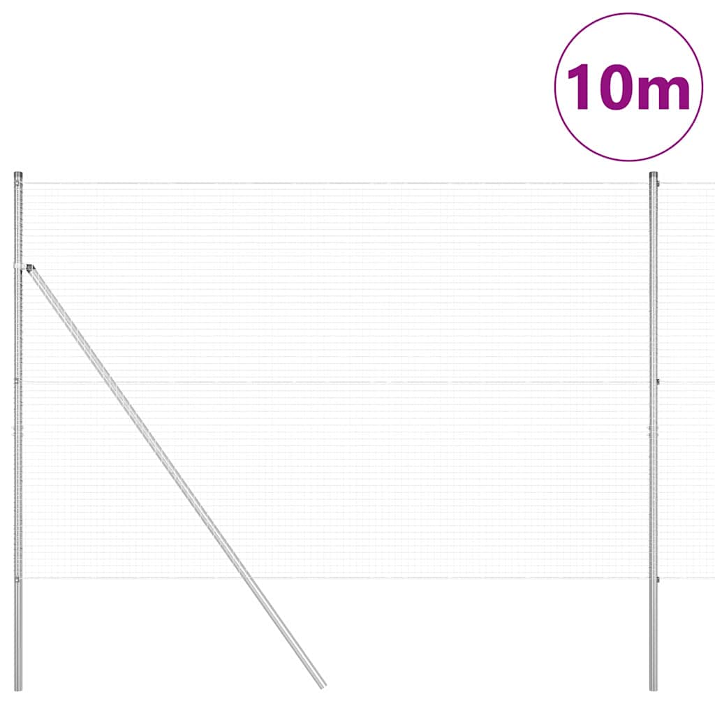 Temeljna zavarena žičana ograda 10 x 1,5 m (Š x V)