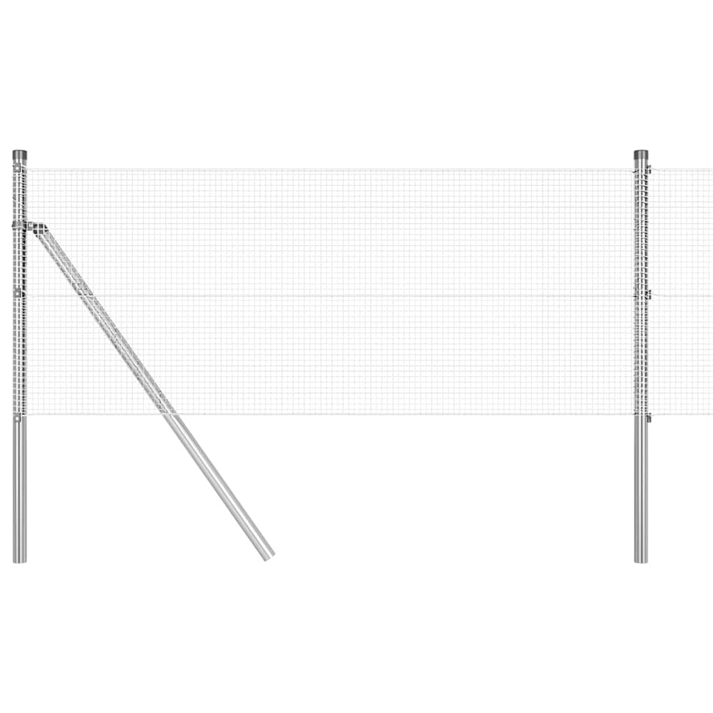 Temeljna zavarena žičana ograda 25 x 0,5 m (Š x V)