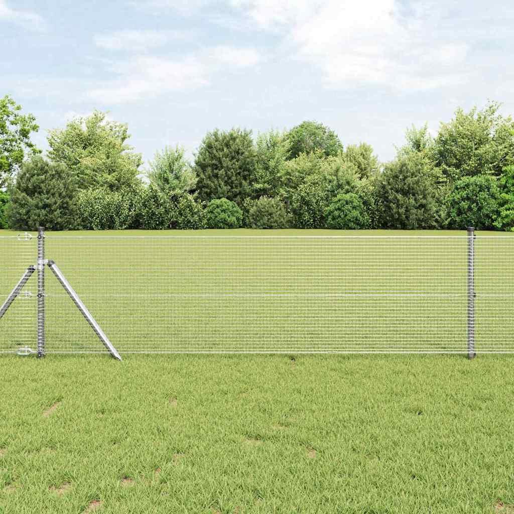 Temeljna zavarena žičana ograda 50 x 0,8 m (Š x V)