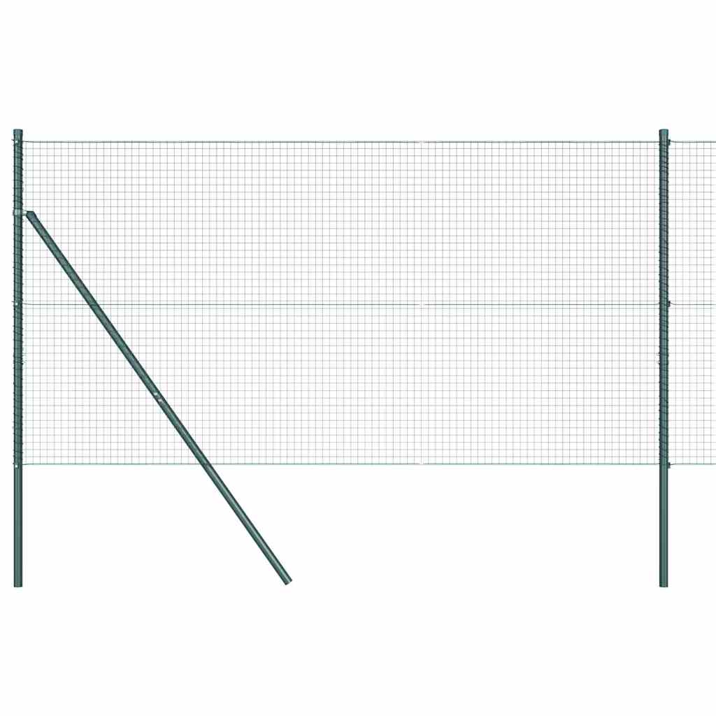 Temeljna zavarena žičana ograda 10 x 1,2 m Zelena Mreža