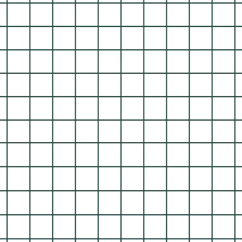 Temeljna zavarena žičana ograda 50 x 0,8 m Zelena Mreža