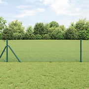 Temeljna zavarena žičana ograda 100 x 0,5 m Zelena Mreža