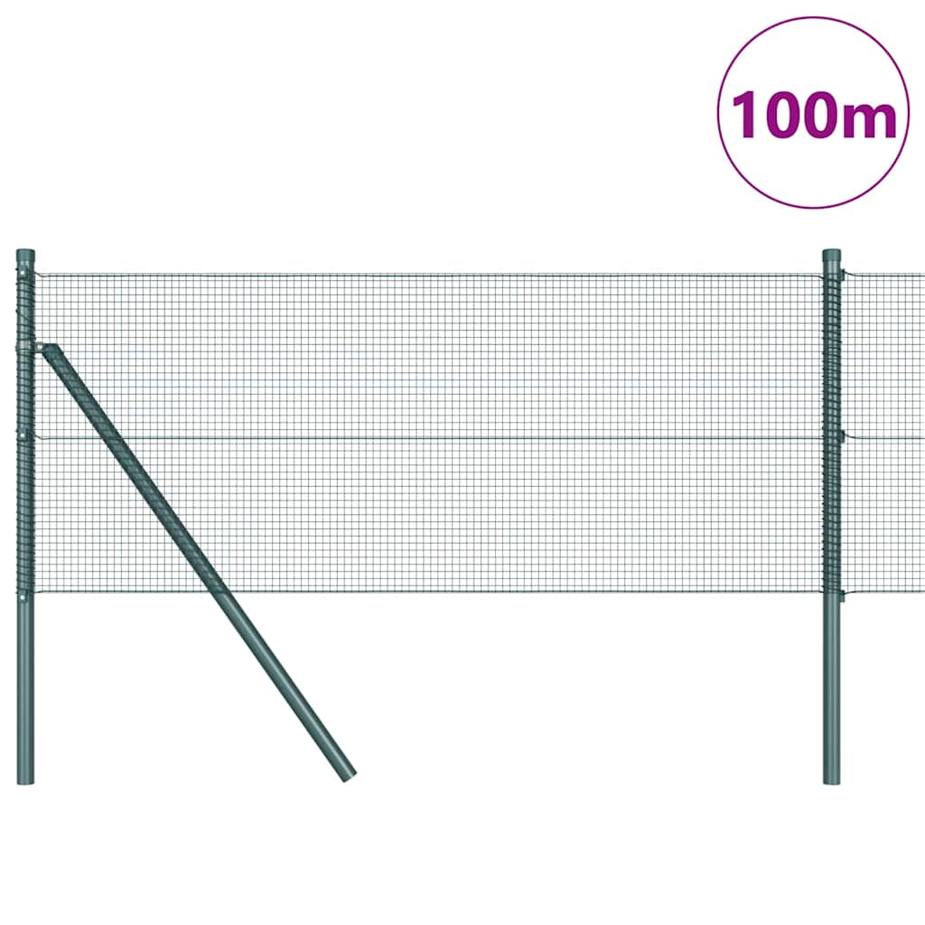 Temeljna zavarena žičana ograda 100 x 0,8 m (Š x V)