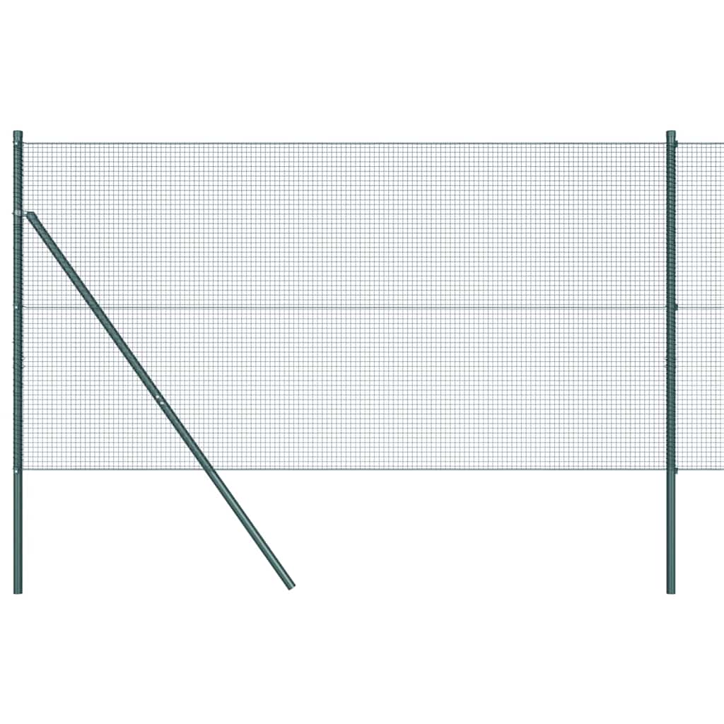Temeljna zavarena žičana ograda 100 x 1 m Čelik premazan PVC-om