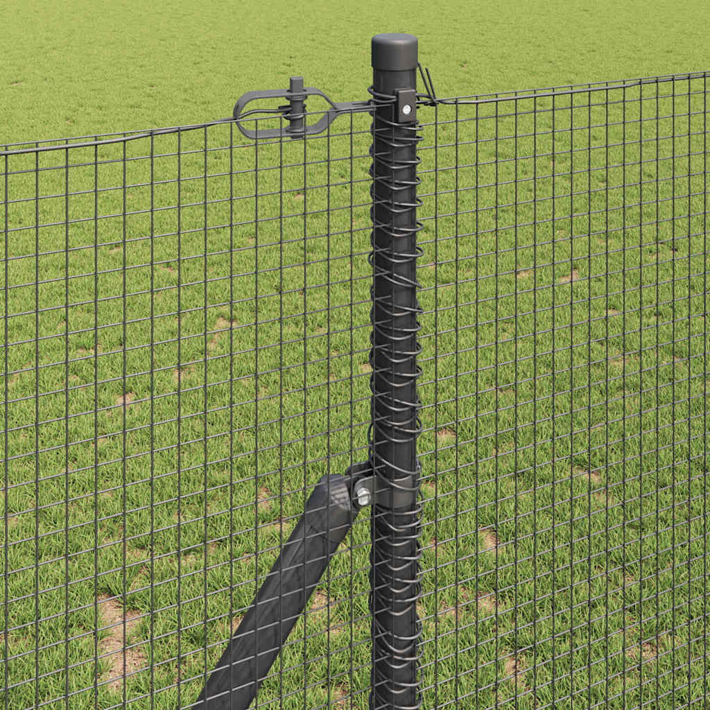 Temeljna zavarena žičana ograda 50 x 1 m Čelik premazan PVC-om