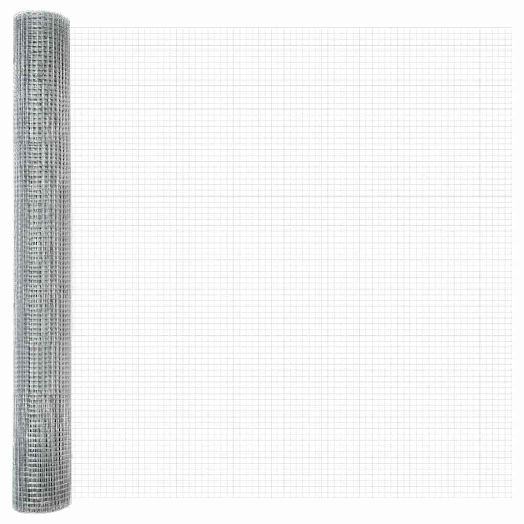 Zavareno žičano ograđivanje s bodljama 10 x 1,2 m Srebrna Mreža