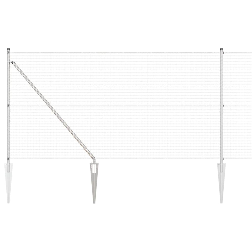 Zavareno žičano ograđivanje s bodljama 50 x 1,4 m (Š x V)