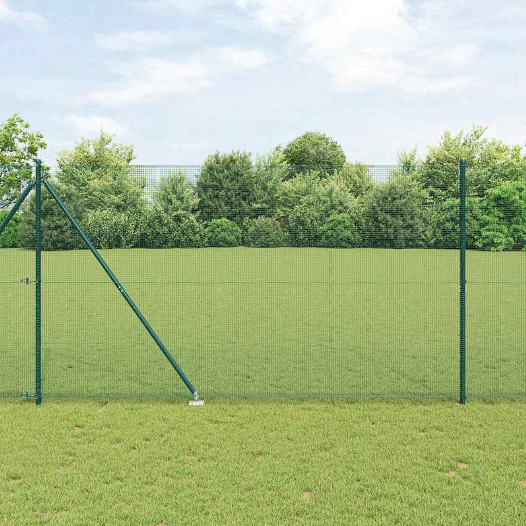Zavareno žičano ograđivanje s bodljama 10 x 1,6 m Zelena Mreža
