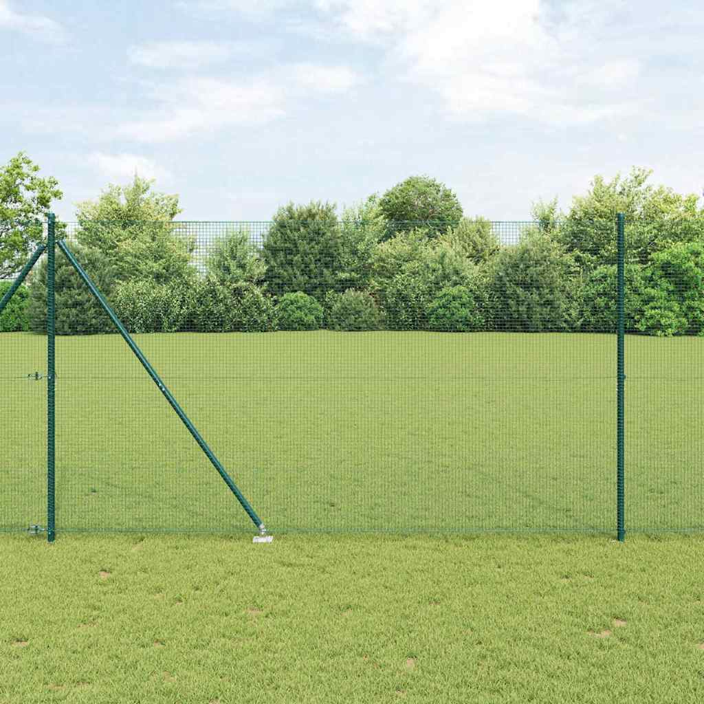Zavareno žičano ograđivanje s bodljama 10 x 1,6 m Zelena Mreža