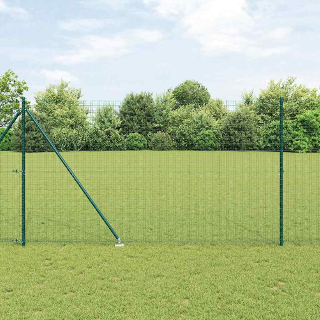 Zavareno žičano ograđivanje s bodljama 10 x 1,6 m Zelena Mreža