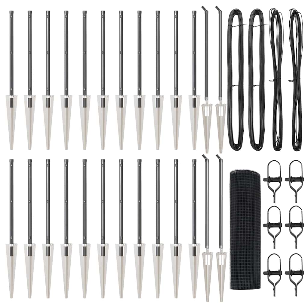 Zavareno žičano ograđivanje s bodljama 50 x 0,5 m (Š x V)