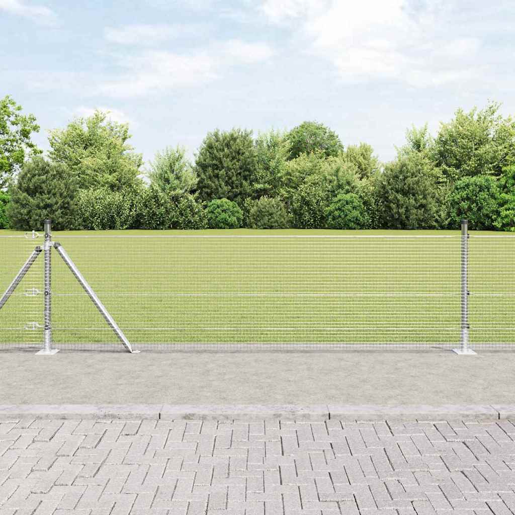 Zavareno žičano ogradno mreža s betonskom podlogom 10 x 0,4 m