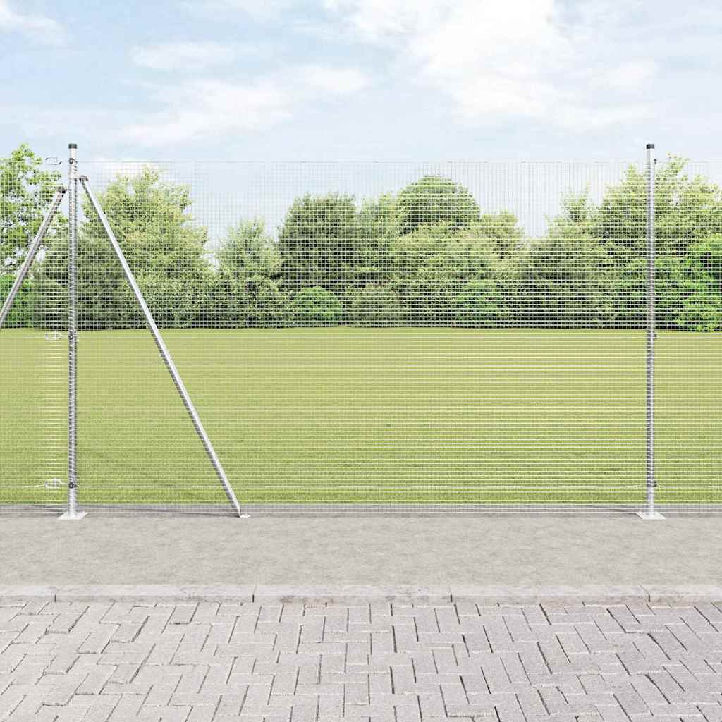 Zavareno žičano ogradno mreža s betonskom podlogom 10 x 1,4 m