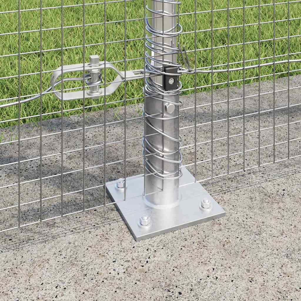 Zavareno žičano ogradno mreža s betonskom podlogom 10 x 1,4 m