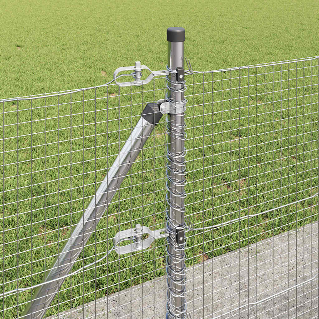 Zavareno žičano ogradno mreža s betonskom podlogom 25 x 0,4 m