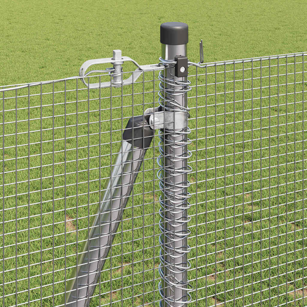 Zavareno žičano ogradno mreža s betonskom podlogom 25 x 1,2 m