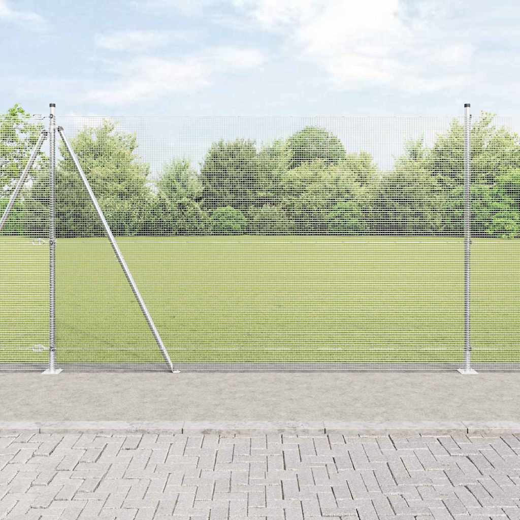 Zavareno žičano ogradno mreža s betonskom podlogom 25 x 1,4 m