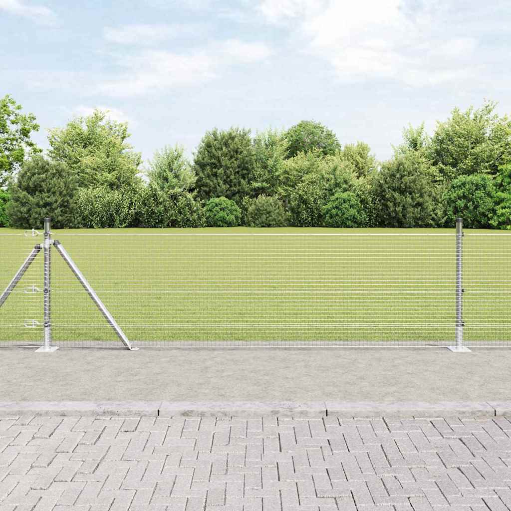 Zavareno žičano ogradno mreža s betonskom podlogom 50 x 0,4 m