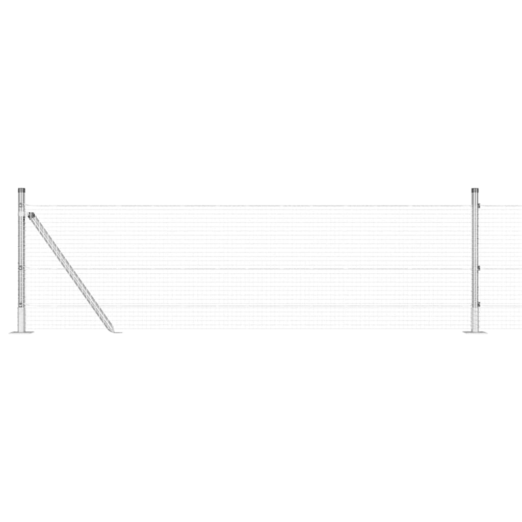 Zavareno žičano ogradno mreža s betonskom podlogom 50 x 0,5 m
