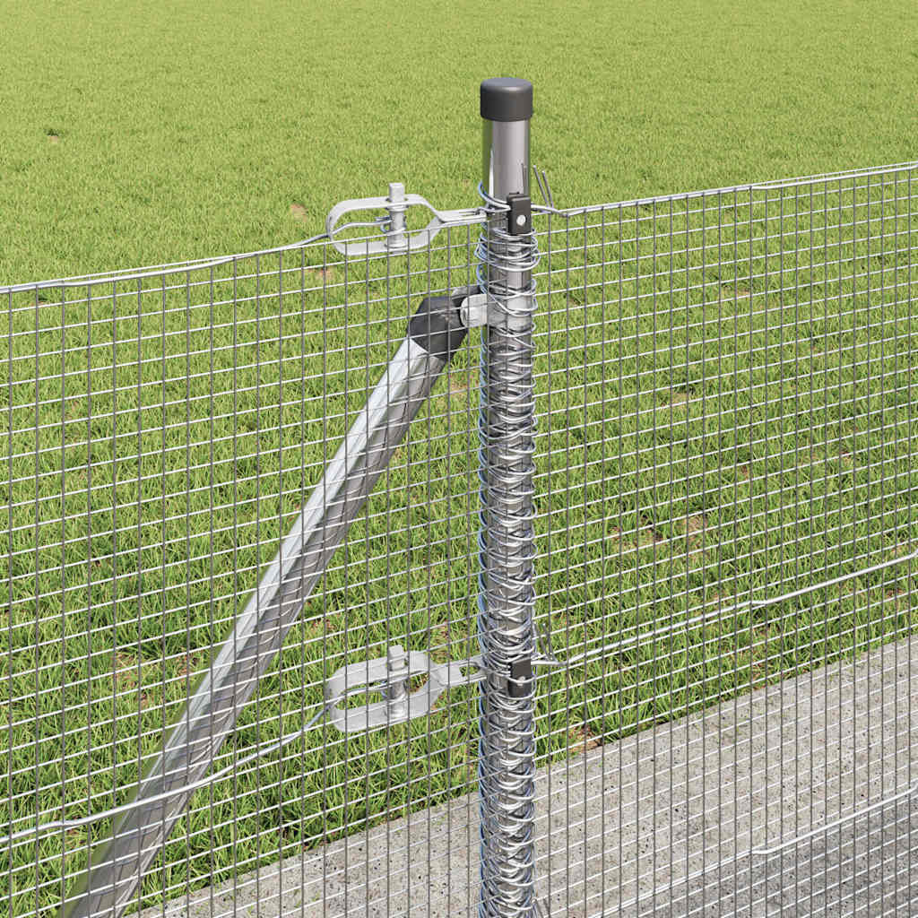 Zavareno žičano ogradno mreža s betonskom podlogom 50 x 0,6 m