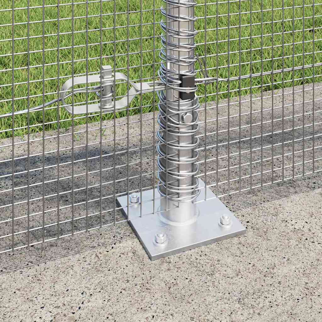 Zavareno žičano ogradno mreža s betonskom podlogom 50 x 1 m