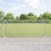 Zavareno žičano ogradno mreža s betonskom podlogom 50 x 1 m