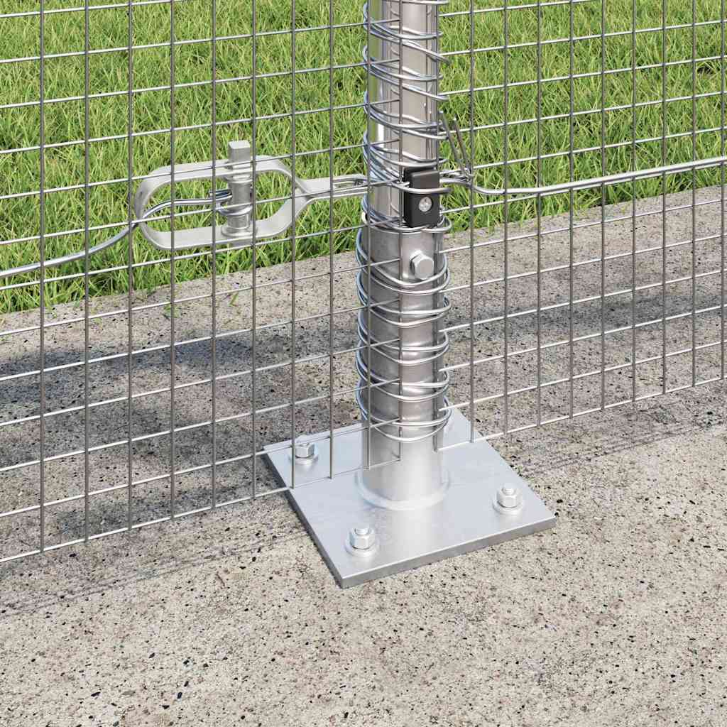 Zavareno žičano ogradno mreža s betonskom podlogom 50 x 1 m