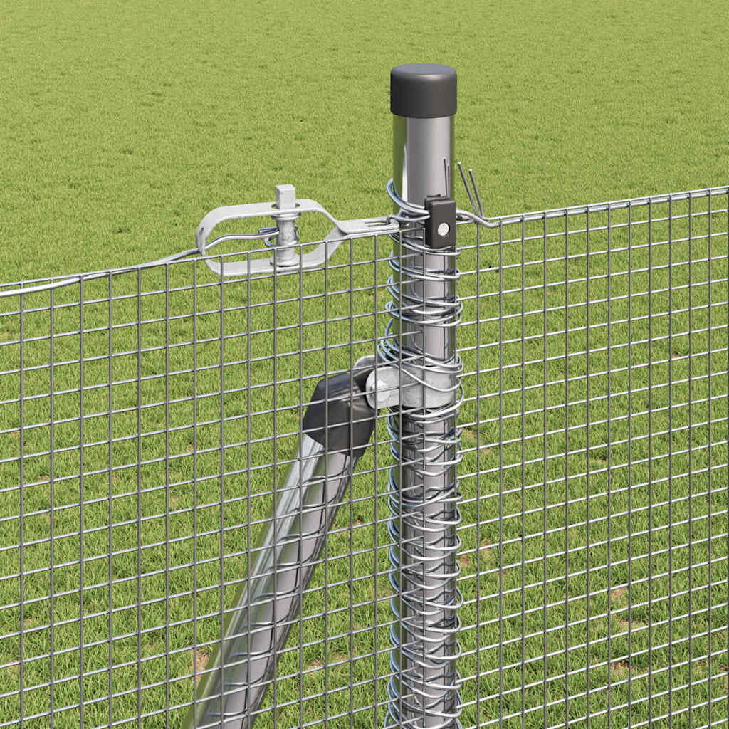Zavareno žičano ogradno mreža s betonskom podlogom 50 x 1,5 m