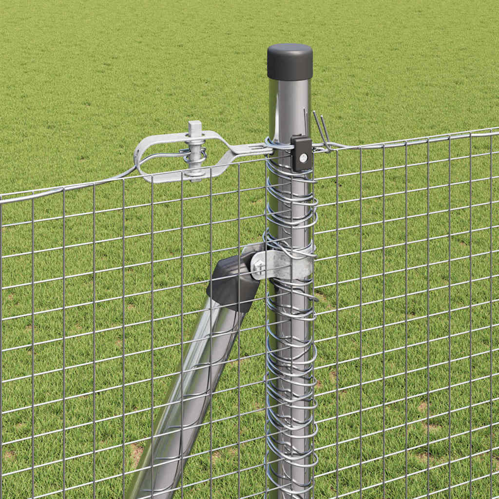 Zavareno žičano ogradno mreža s betonskom podlogom 50 x 1,5 m