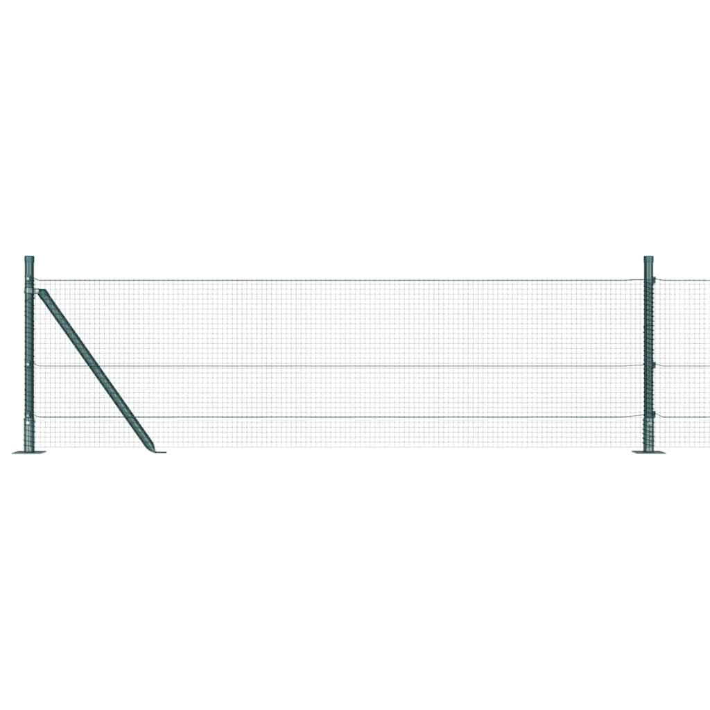 Zavareno žičano ogradno mreža s betonskom podlogom 50 x 0,5 m