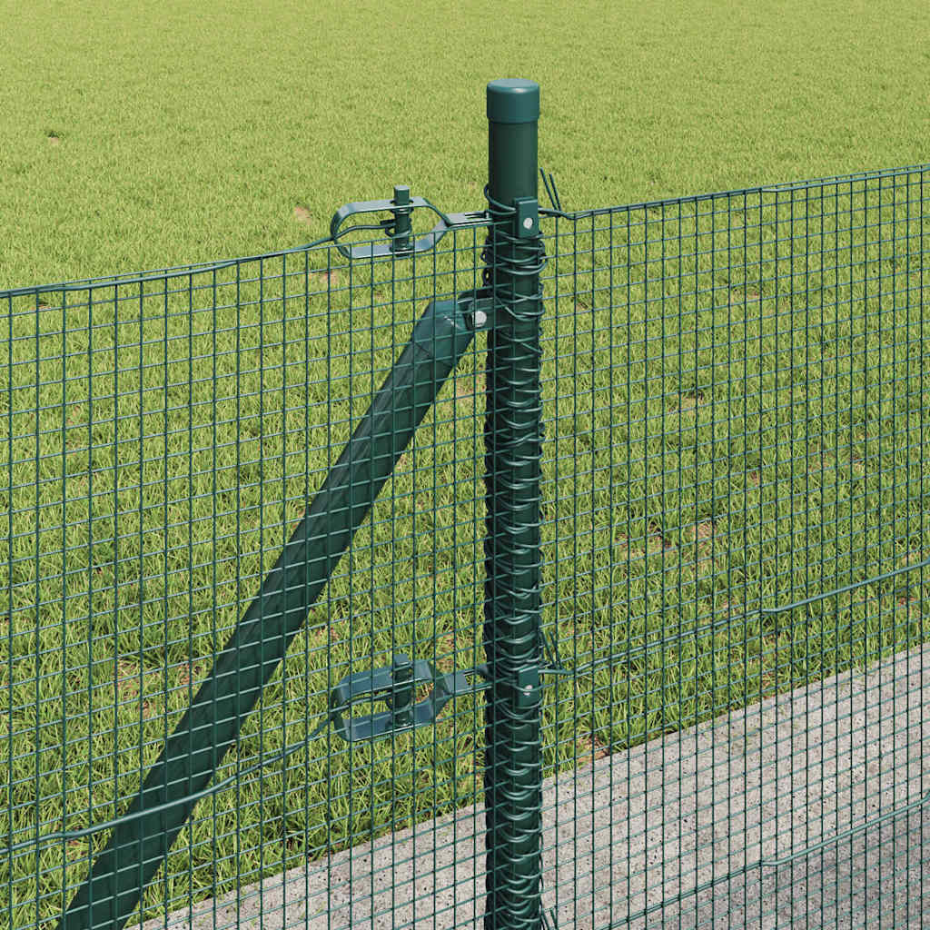 Zavareno žičano ogradno mreža s betonskom podlogom 100 x 0,4 m