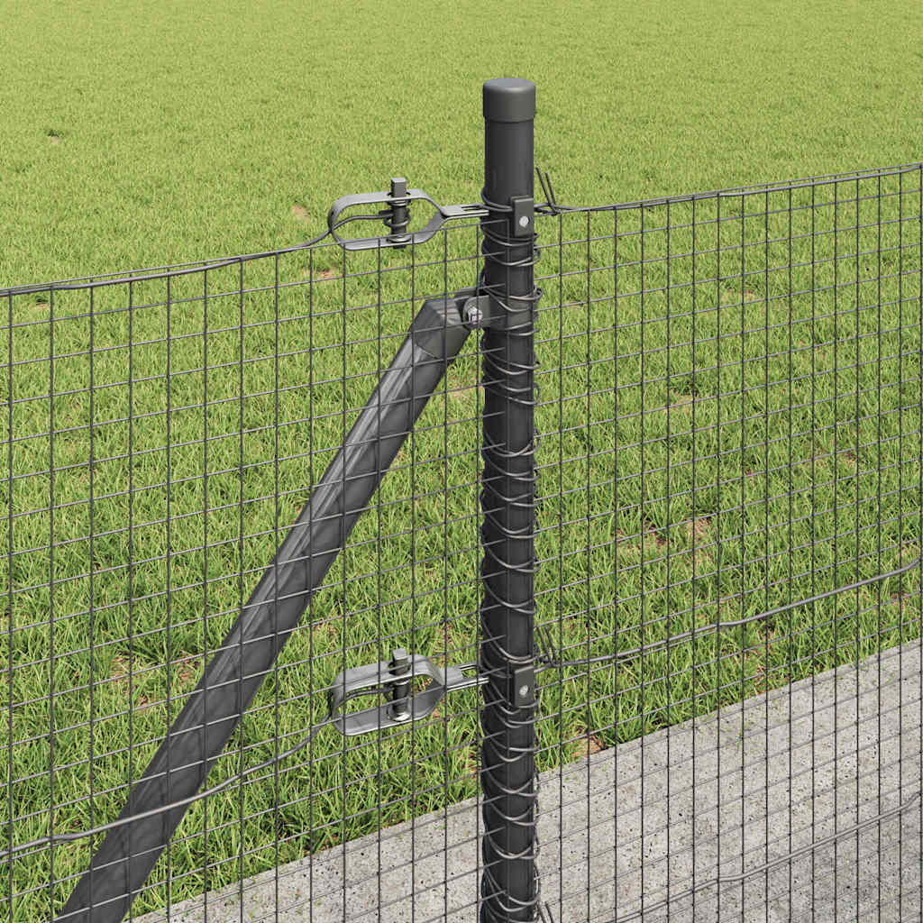 Zavareno žičano ogradno mreža s betonskom podlogom 10 x 0,4 m