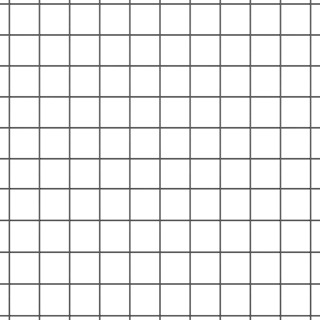 Zavareno žičano ogradno mreža s betonskom podlogom 10 x 1,2 m