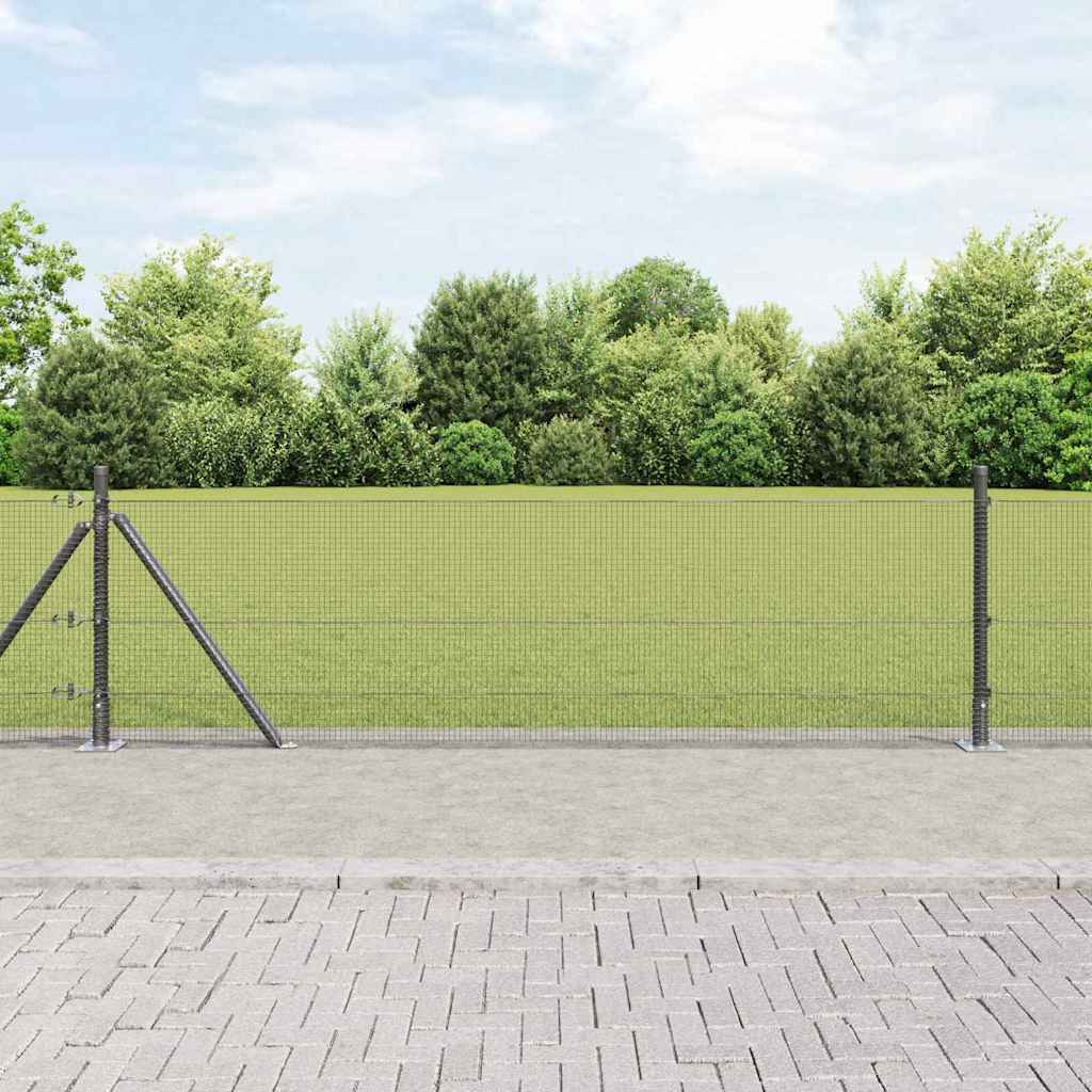 Zavareno žičano ogradno mreža s betonskom podlogom 50 x 0,5 m