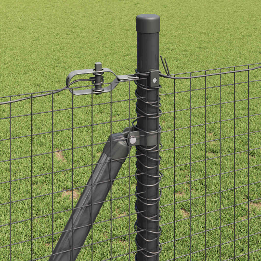 Zavareno žičano ogradno mreža s betonskom podlogom 50 x 0,8 m