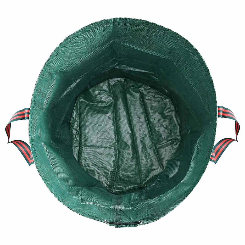 Vreće za otpad u vrtu 12 pcs Zelena 66 x 66 x 83,5 cm