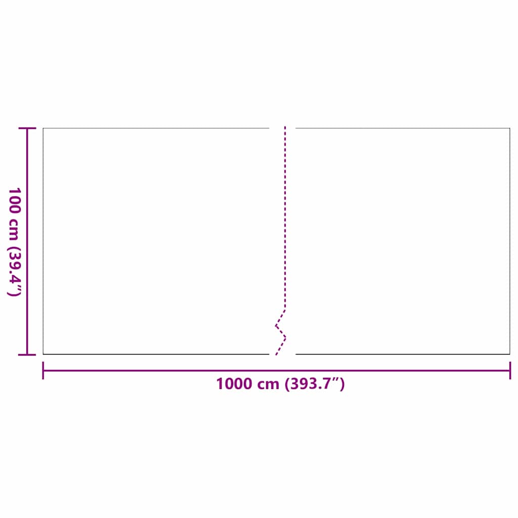 Umjetna trava 1000 x 100 x 3 cm PP i PE
