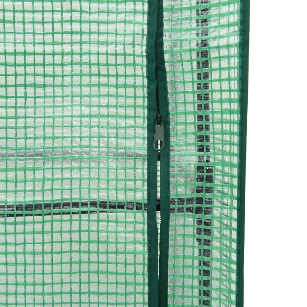 Povišena gredica s pokrovom za staklenik 160 x 40 x 140 cm