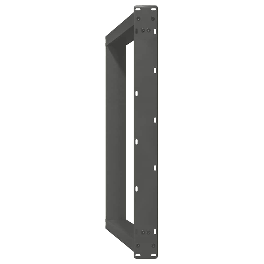 Noge za blagovaonski stol U-oblik 2 kom antracit 100 x (72-73) cm čelik