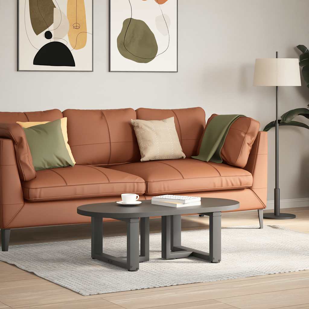 Noge za klub stolić T-oblika 2 kom antracit 50x25x(30-31) cm čelik