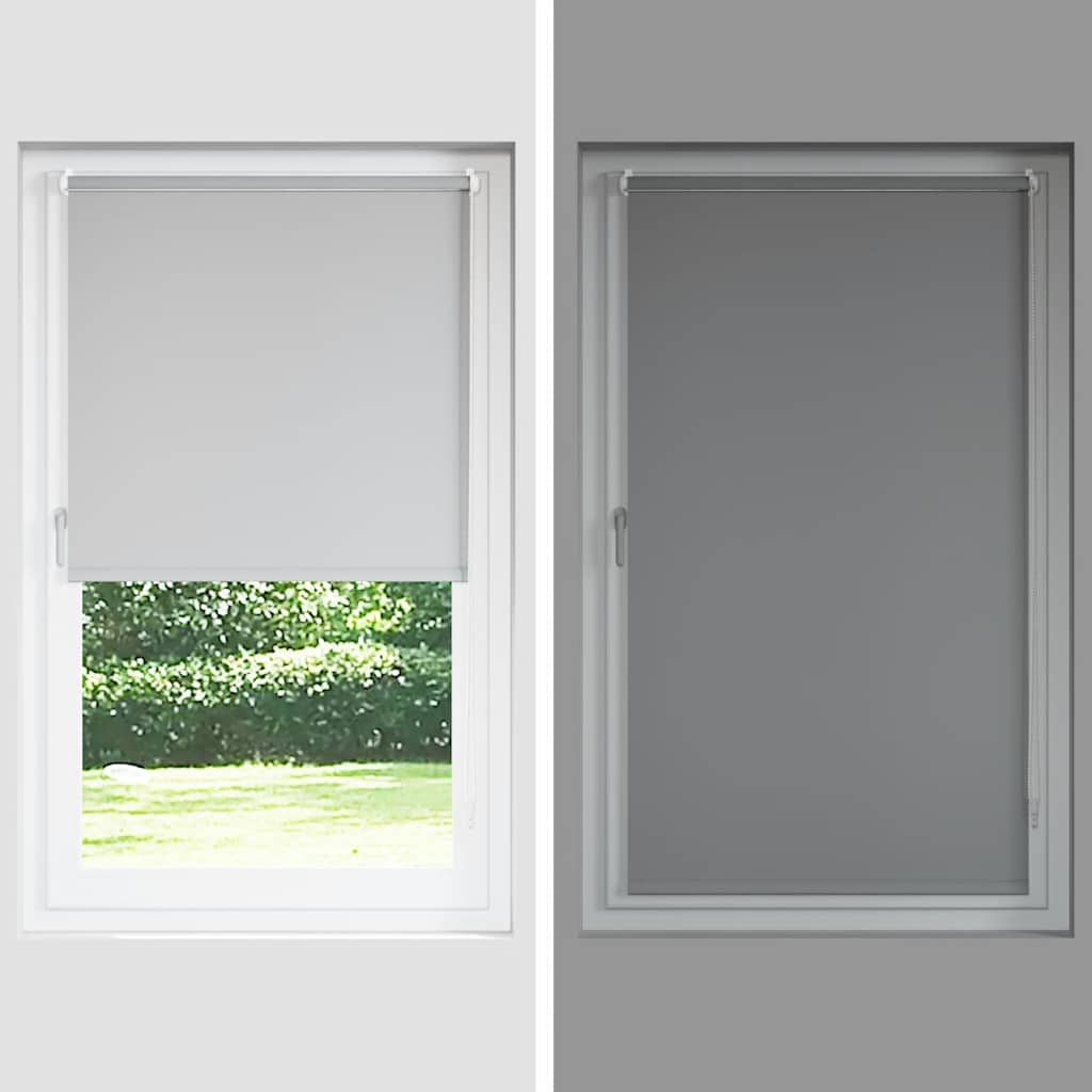 Rolo zavjesa Blackout Black 115x230 cm Širina tkanine 110,7 cm