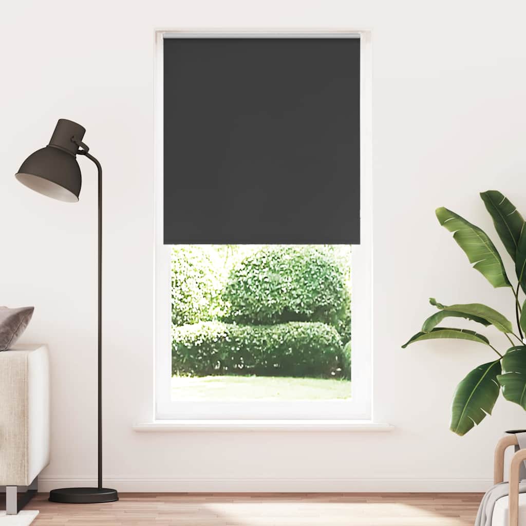 Rolo zavjesa Blackout Black 115x230 cm Širina tkanine 110,7 cm