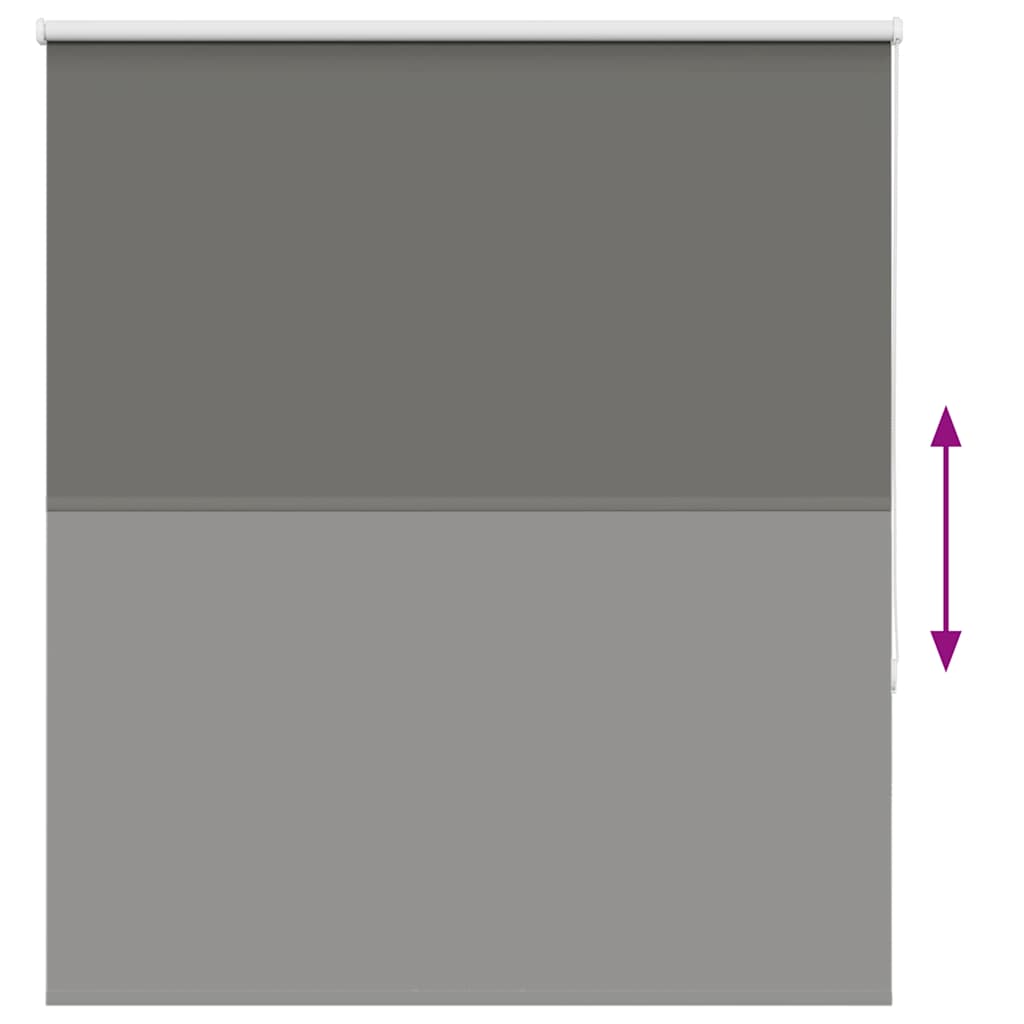 Rolo zavjesa Blackout siva 130x130 cm Širina tkanine 126,6 cm