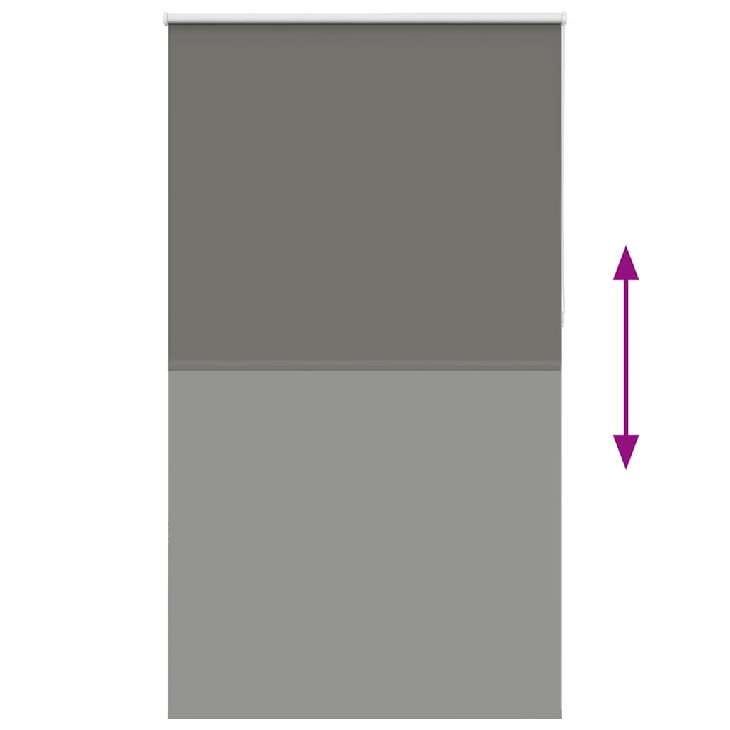Rolo zavjesa Blackout siva 125x230 cm Širina tkanine 121,6 cm